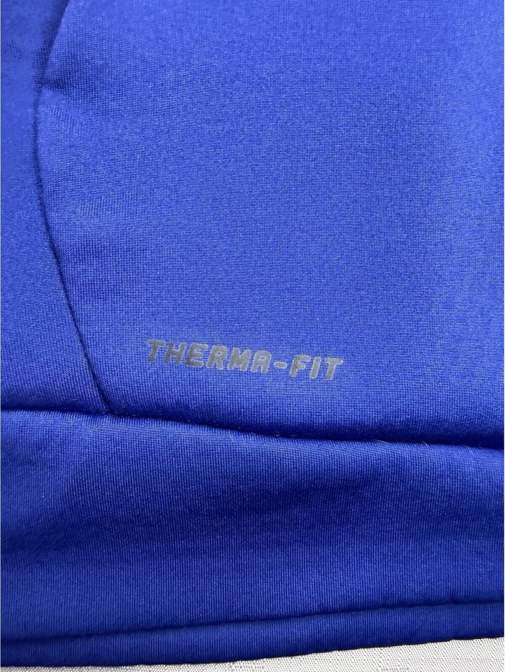 Nike Therma-FIT Pullover Hoodie Mens XL Blue Volt Fleece Athletic Swoosh